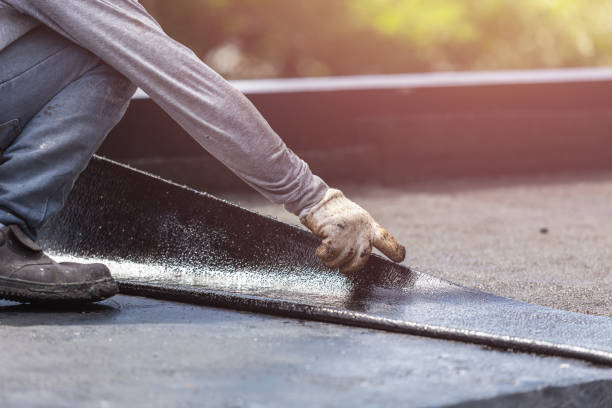 Professional Exterior Waterproofing technician working in Alloway, NJ
